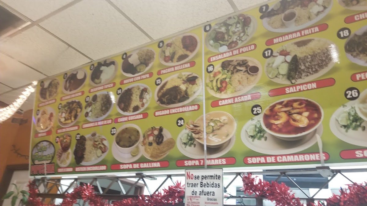 Las Palmas Pupuseria Menu - Image 2